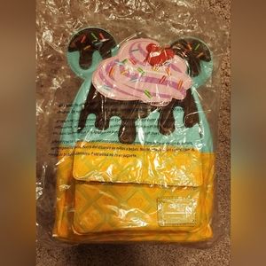 NWT Mickey ice cream loungefly